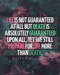 Detail Islamic Quotes About Death Nomer 5