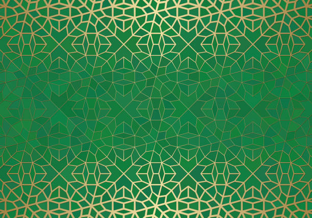 Detail Islamic Vector Green Nomer 2