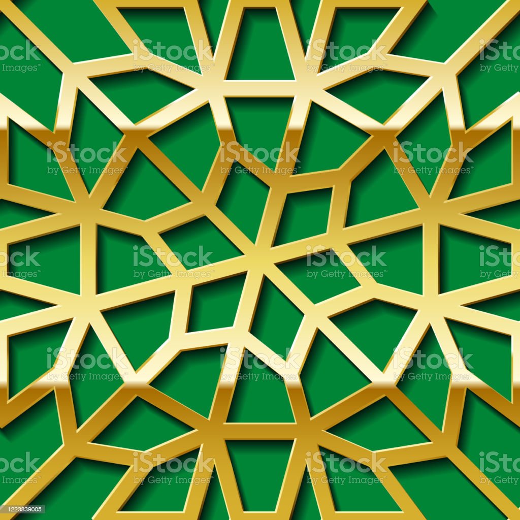 Detail Islamic Vector Green Nomer 56