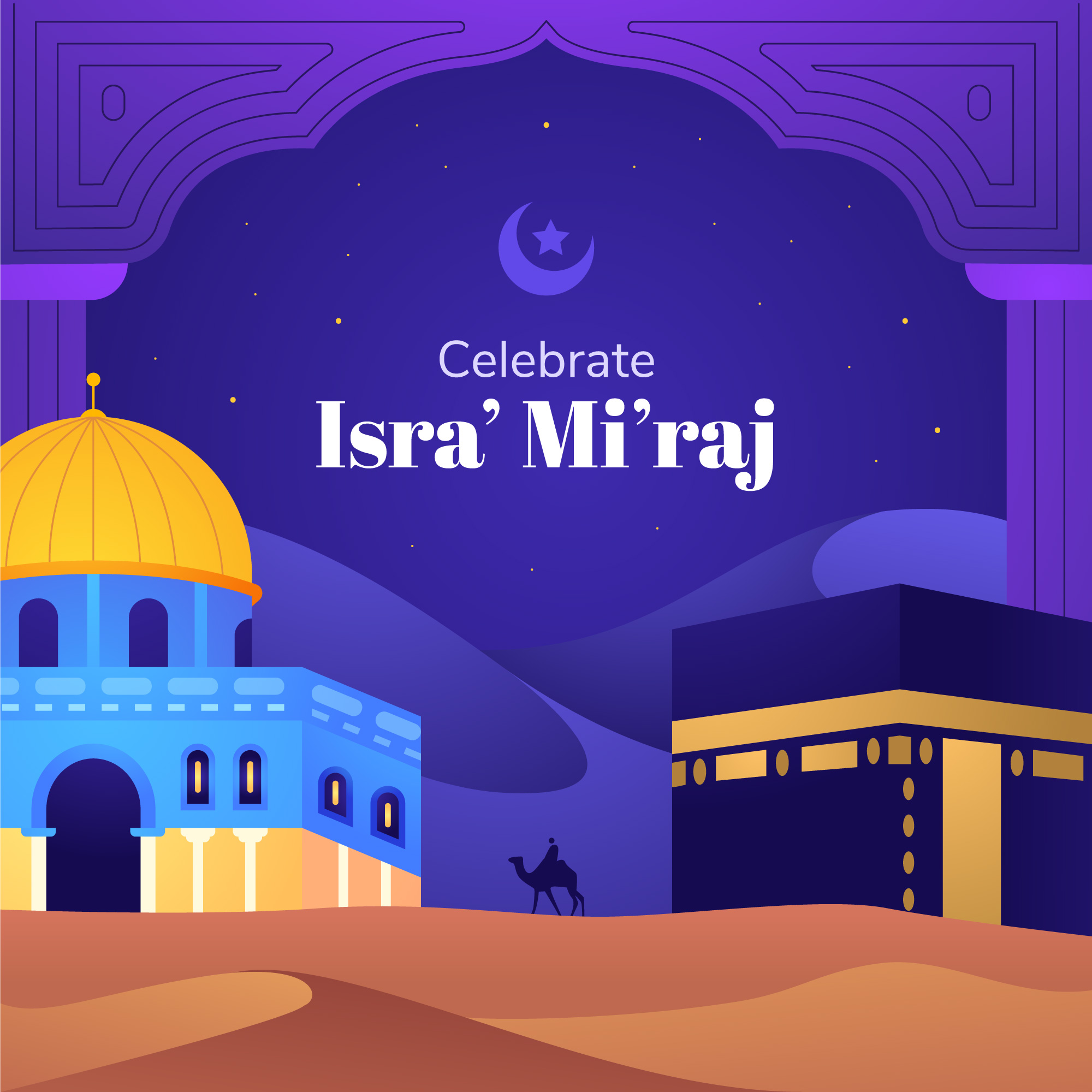 Detail Isra Miraj Background Nomer 16