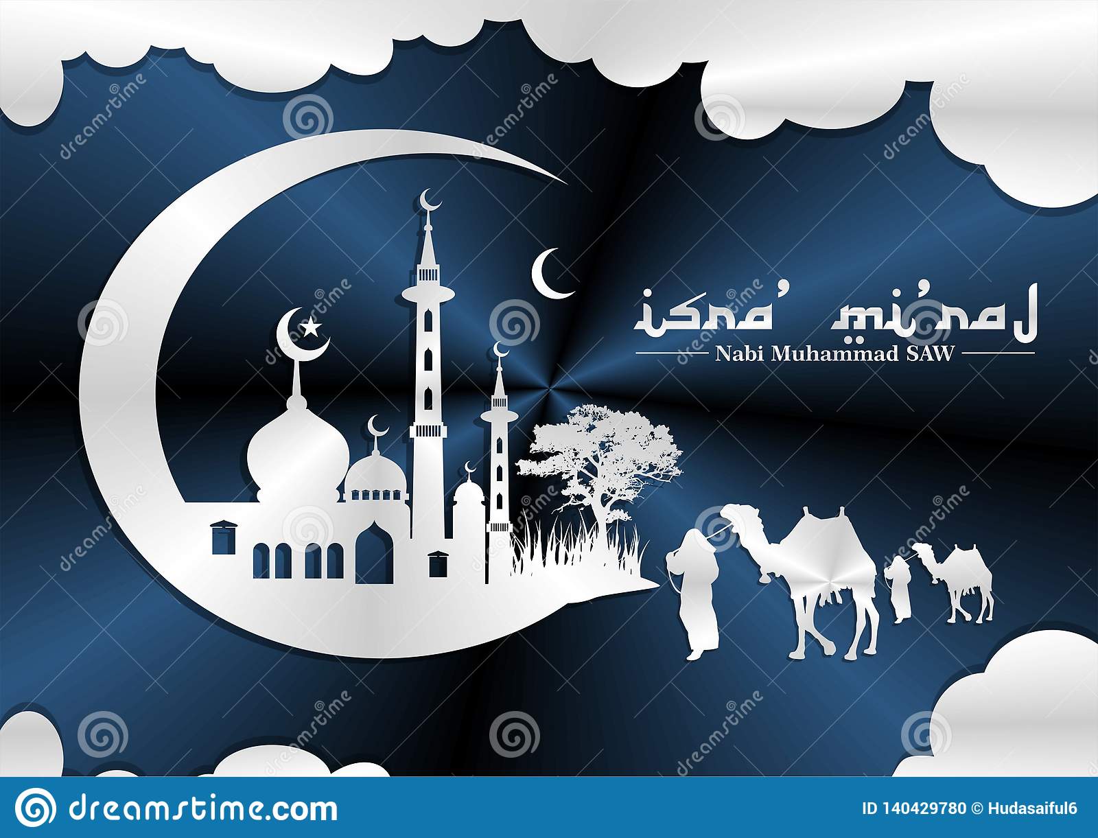 Detail Isra Miraj Background Nomer 32