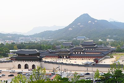 Detail Istana Gyeongbokgung Di Korea Nomer 4