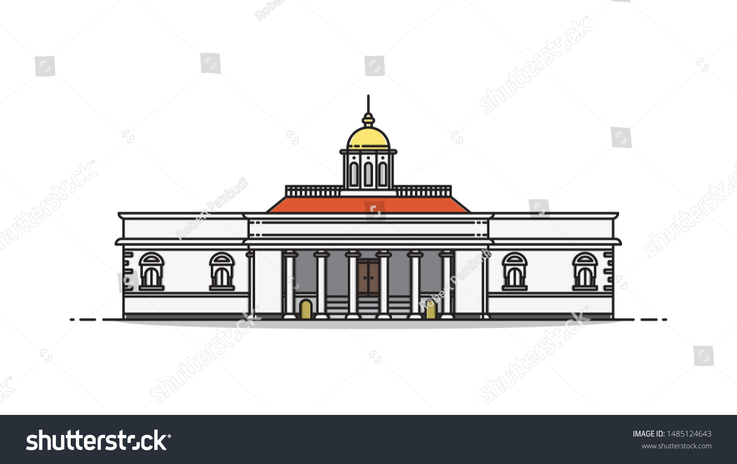 Detail Istana Negara Vector Nomer 12