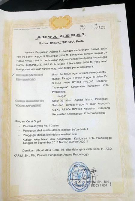 Detail Istri Tidak Mau Tanda Tangan Surat Cerai Nomer 2