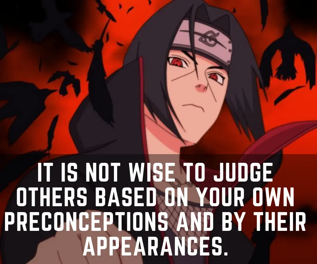 Detail Itachi Uchiha Quotes Nomer 17
