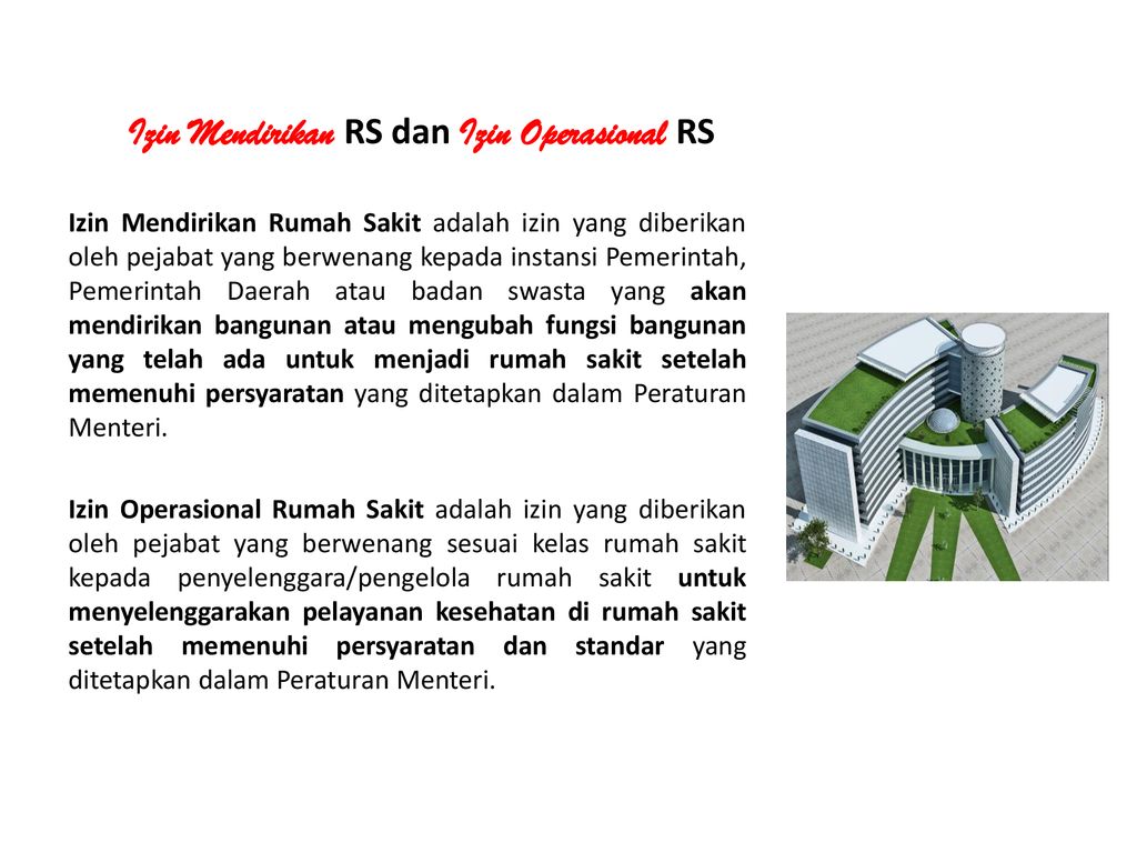 Detail Izin Mendirikan Rumah Sakit Nomer 11