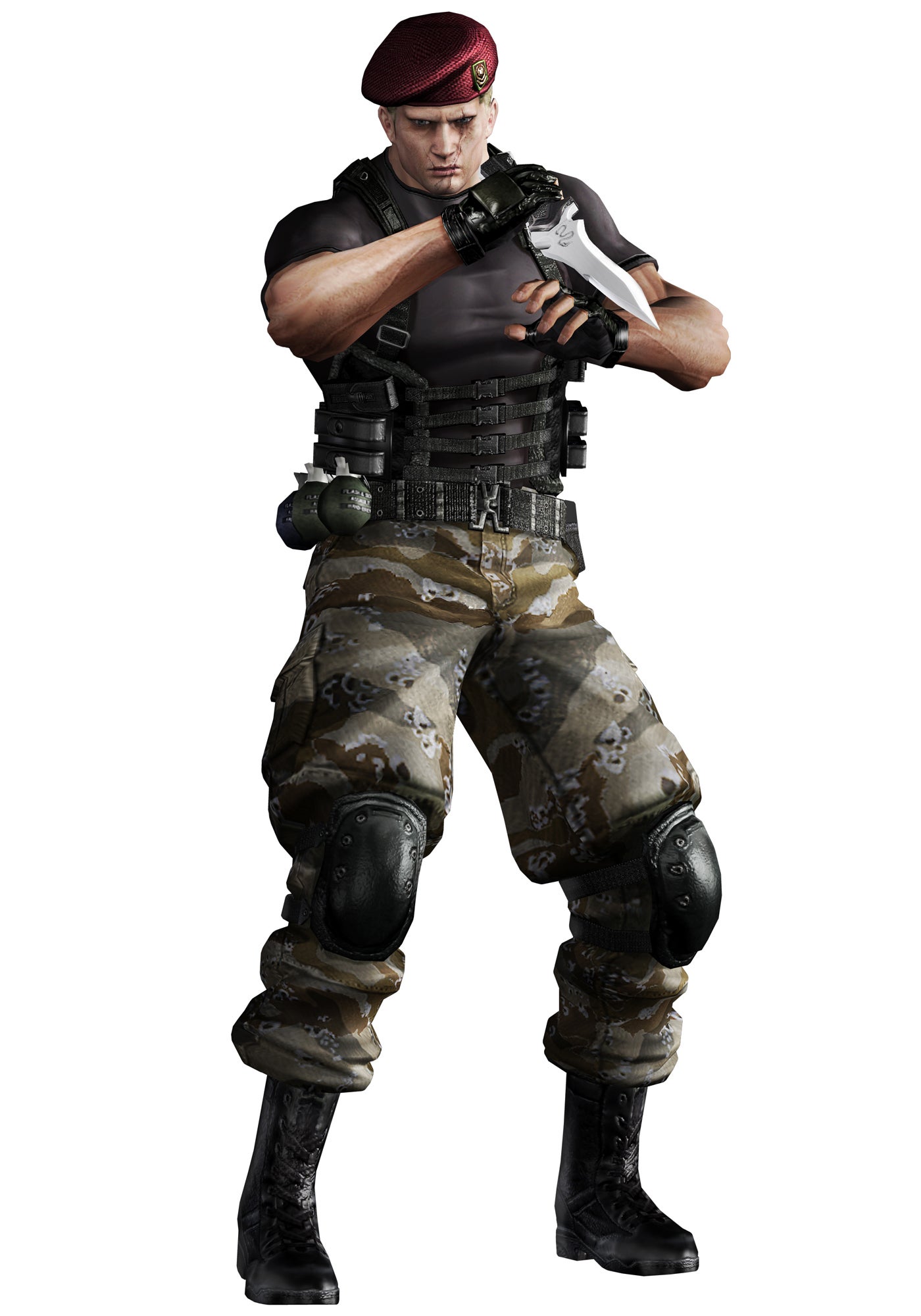 Detail Jack Krauser Resident Evil 6 Nomer 17