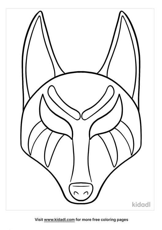 Detail Jackal Mask Template Nomer 11
