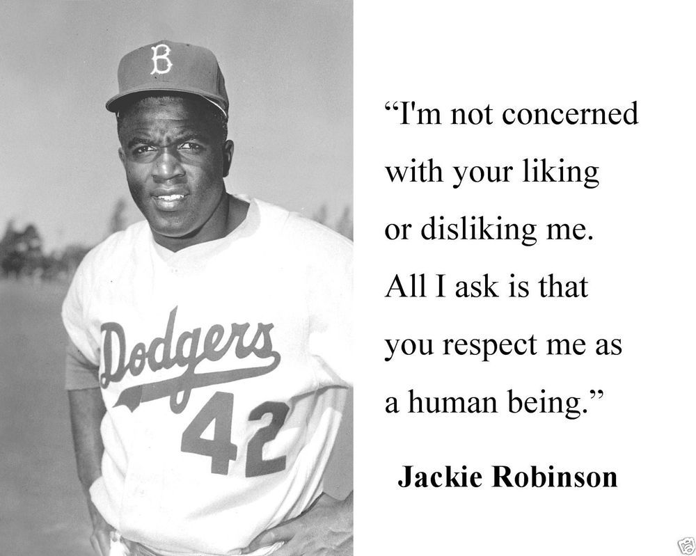 Detail Jackie Robinson Quotes About Racism Nomer 26