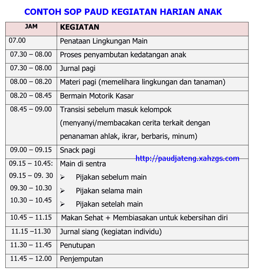 Detail Jadwal Belajar Anak Tk Di Rumah Nomer 23