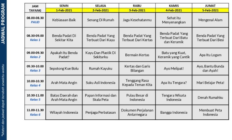 Detail Jadwal Belajar Anak Tk Di Rumah Nomer 53