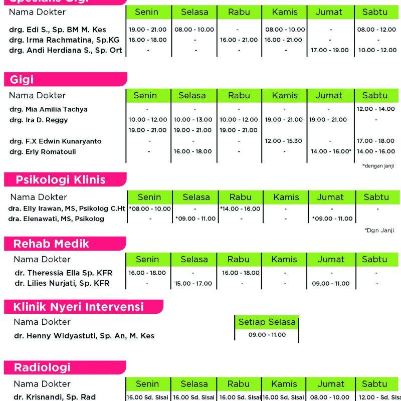 Detail Jadwal Dokter Rumah Sakit Mulia Bogor Nomer 4