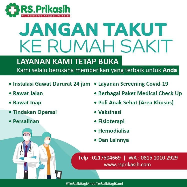 Jadwal Dokter Rumah Sakit Prikasih - KibrisPDR