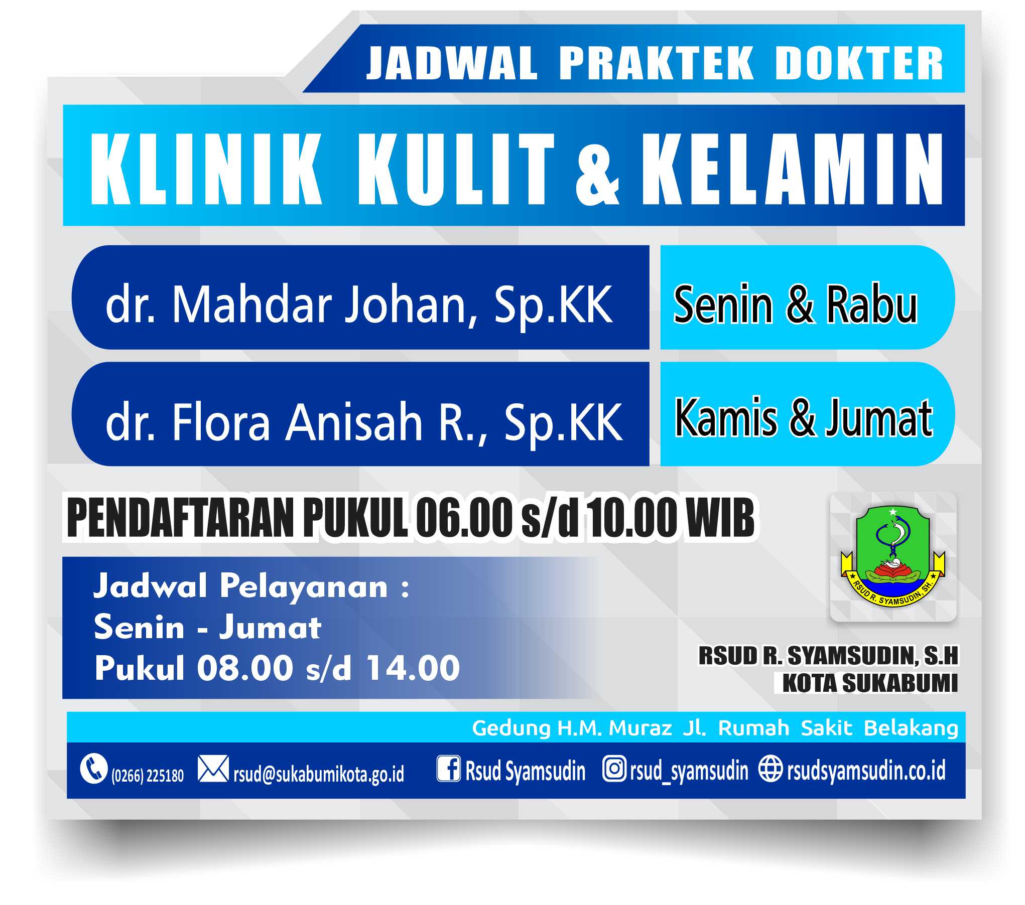 Detail Jadwal Dokter Rumah Sakit Tugu Ibu Nomer 38