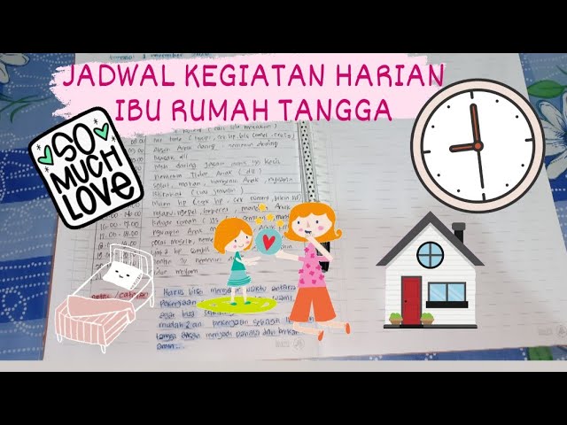 Detail Jadwal Harian Ibu Rumah Tangga Nomer 4