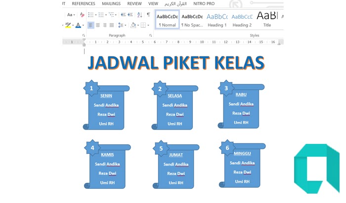 Detail Jadwal Pelajaran Keren Nomer 48