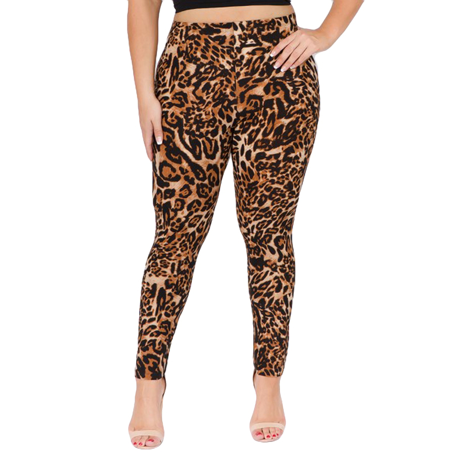 Jaguar Print Leggings - KibrisPDR