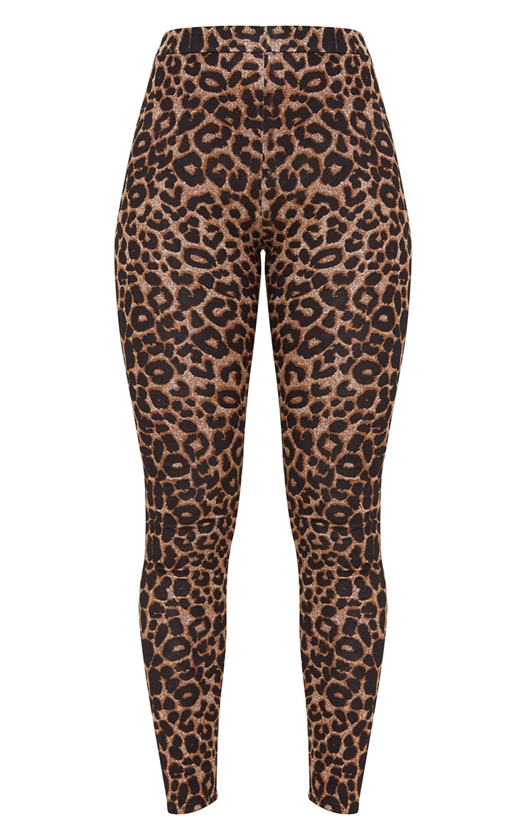 Detail Jaguar Print Leggings Nomer 13