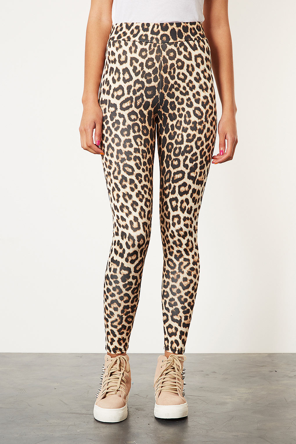 Detail Jaguar Print Leggings Nomer 19