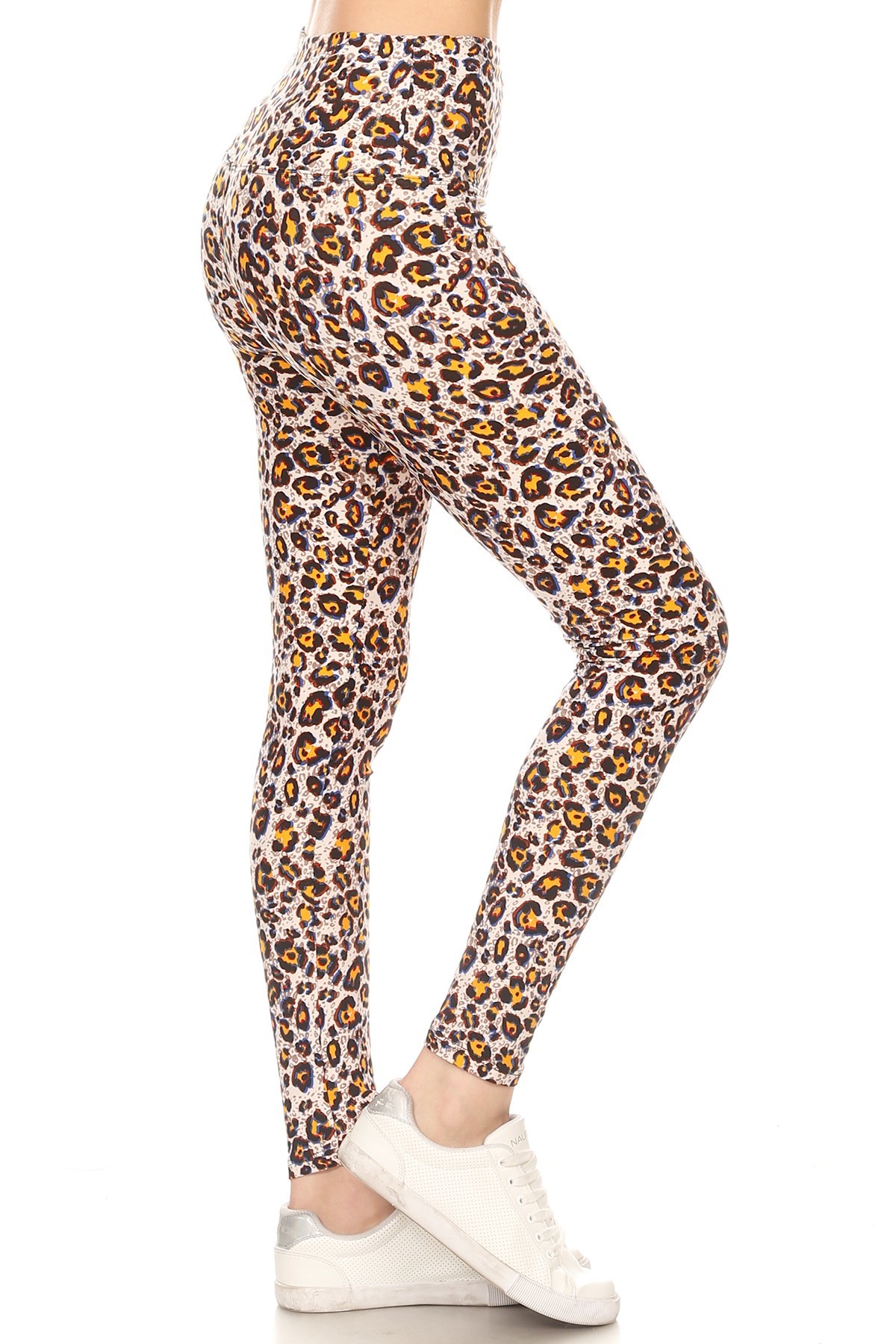 Detail Jaguar Print Leggings Nomer 22