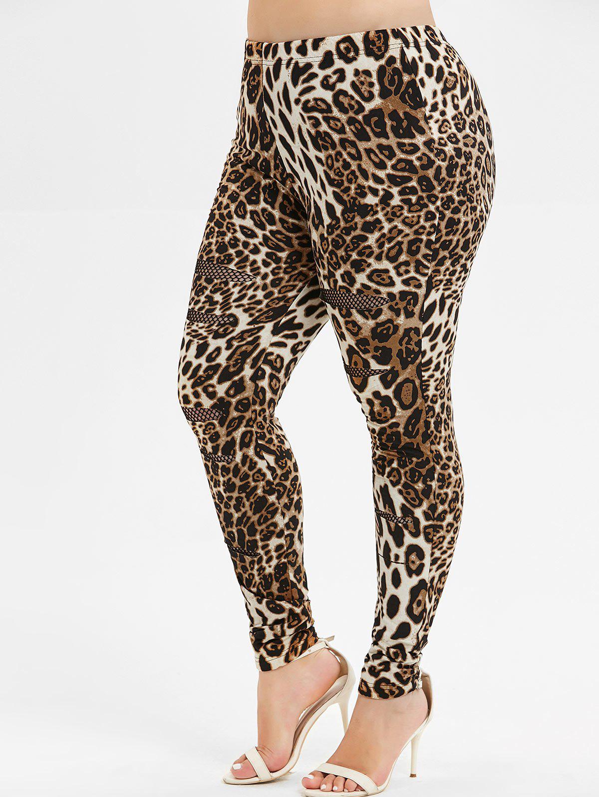 Detail Jaguar Print Leggings Nomer 24