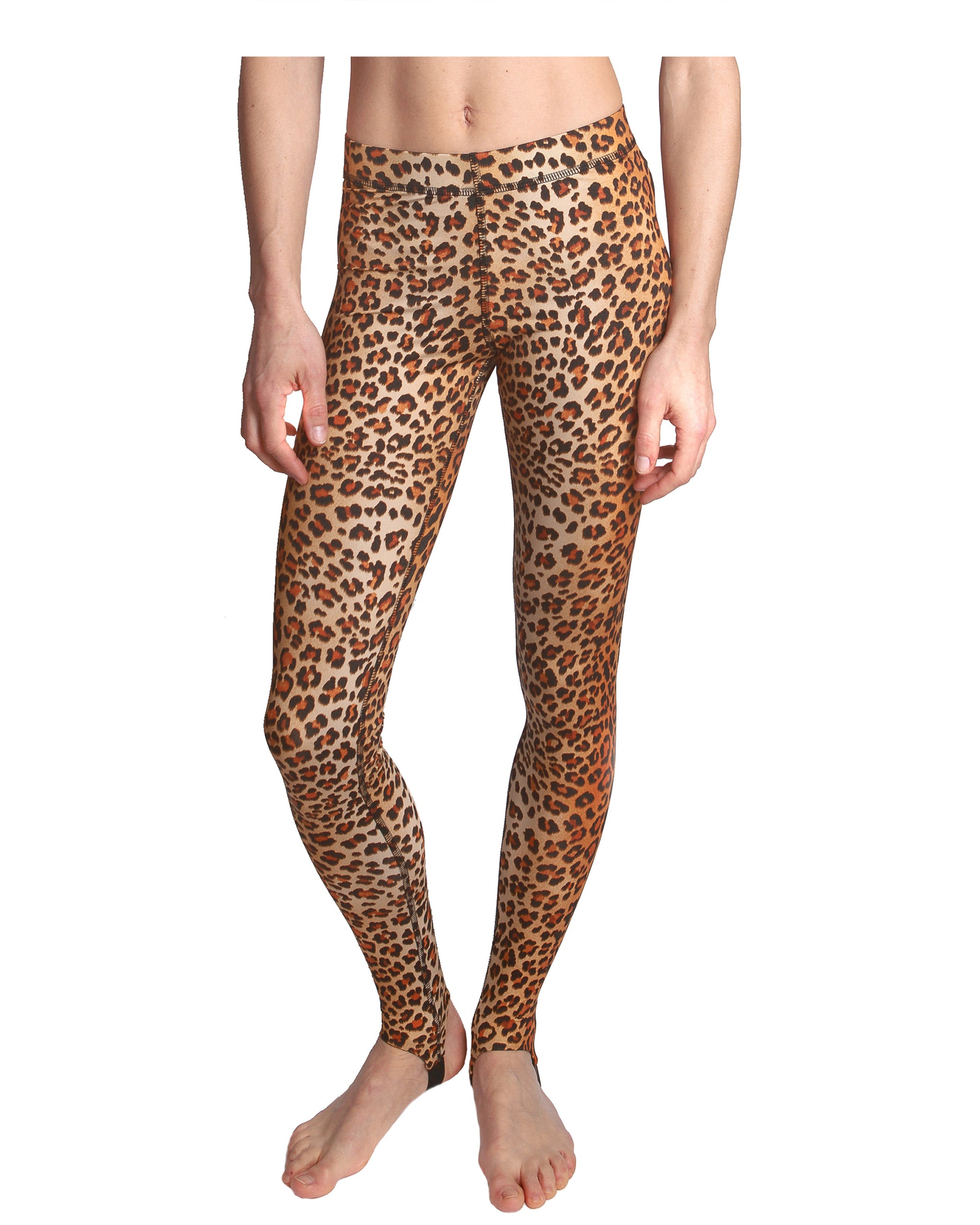 Detail Jaguar Print Leggings Nomer 25