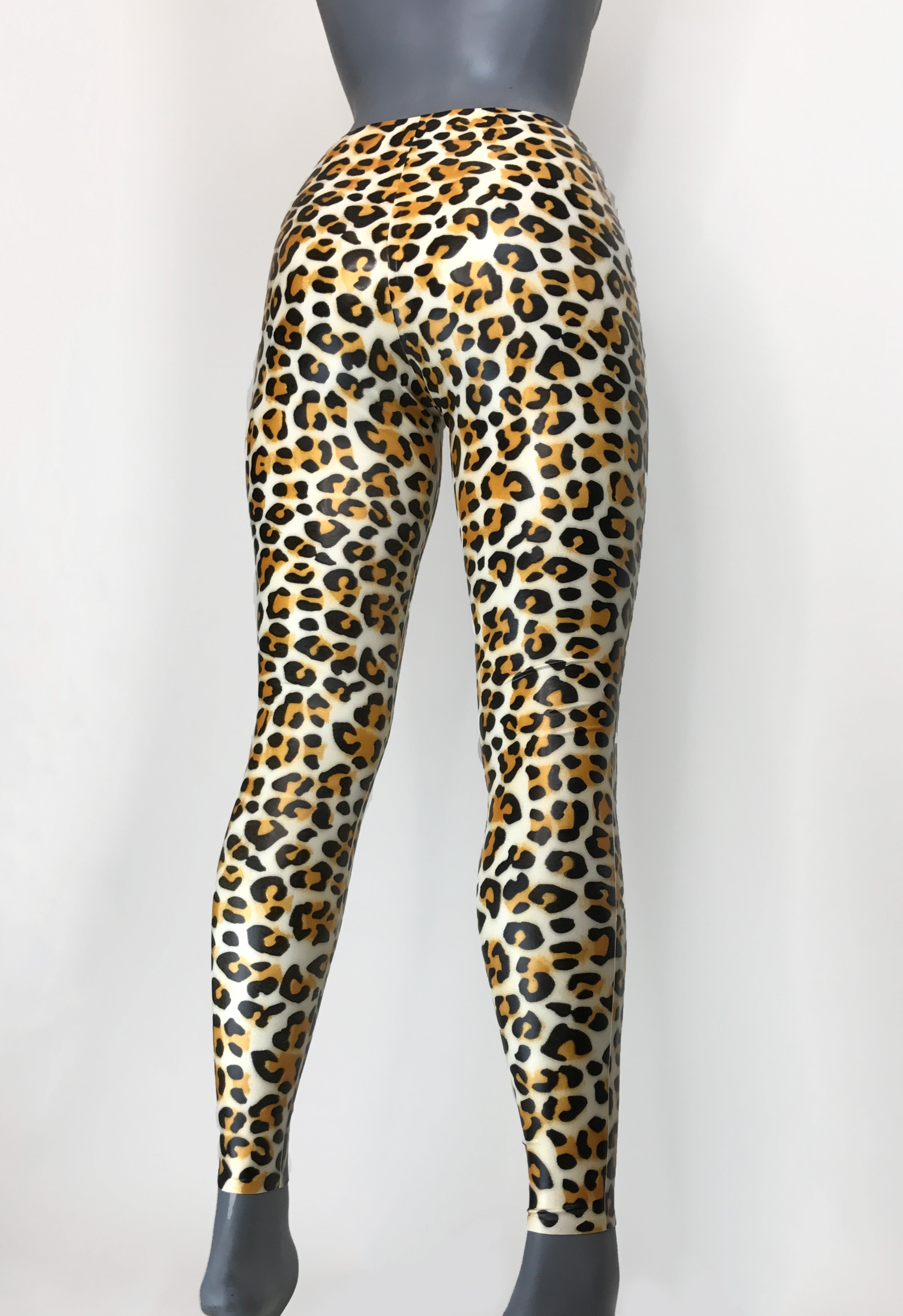 Detail Jaguar Print Leggings Nomer 27