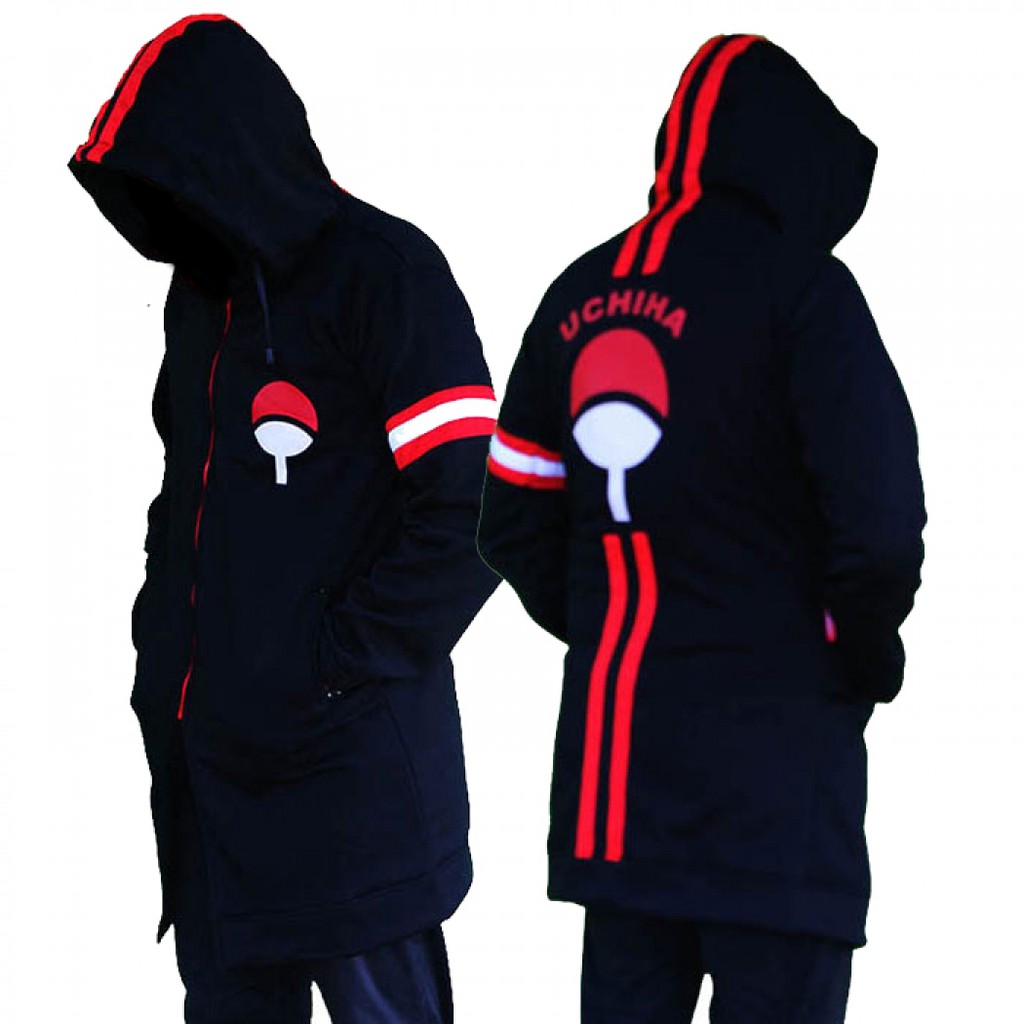 Detail Jaket Akatsuki Sasuke Nomer 4