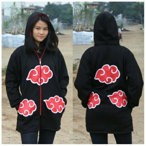 Detail Jaket Akatsuki Sasuke Nomer 45