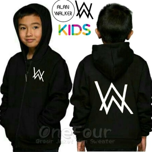 Detail Jaket Alan Walker Anak Nomer 11