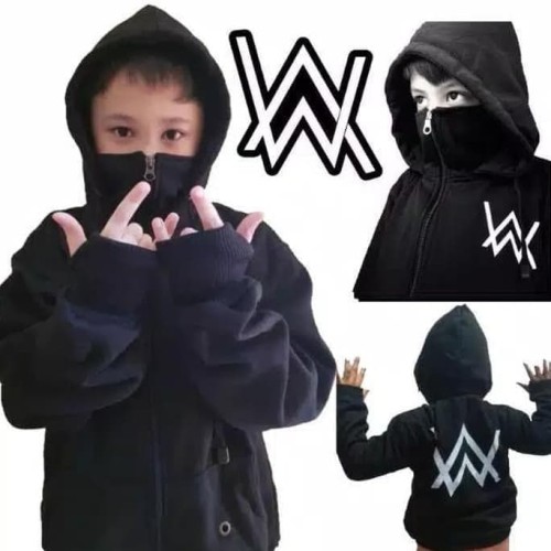 Detail Jaket Alan Walker Anak Nomer 12