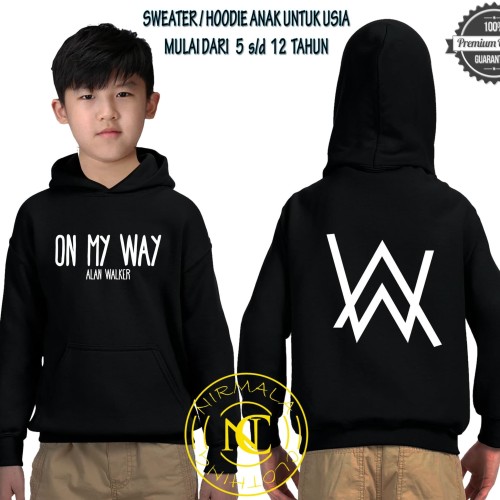 Detail Jaket Alan Walker Anak Nomer 36