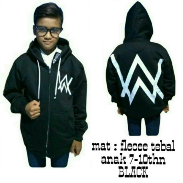 Detail Jaket Alan Walker Anak Nomer 46