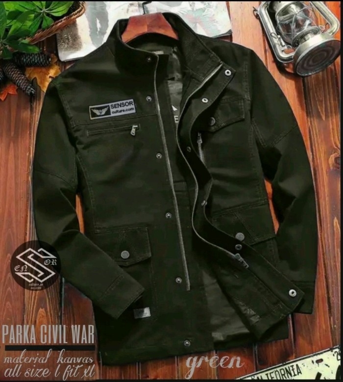 Detail Jaket Army Distro Nomer 6