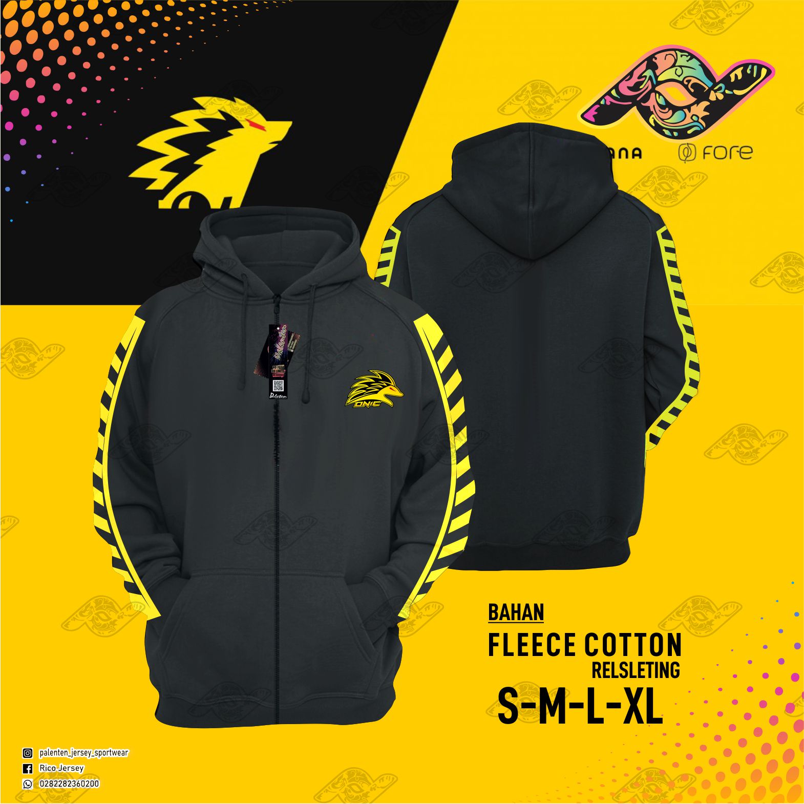 Detail Jaket Coc Nomer 44