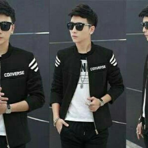 Detail Jaket Hitam Keren Nomer 50