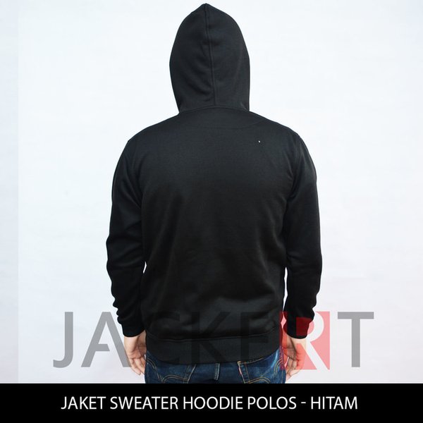 Detail Jaket Hitam Polos Depan Belakang Nomer 13