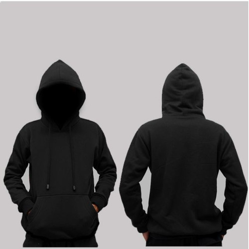 Detail Jaket Hoodie Hitam Nomer 54