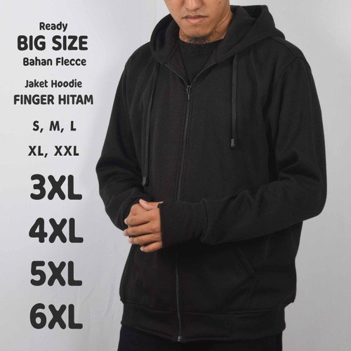 Detail Jaket Hoodie Hitam Polos Nomer 47