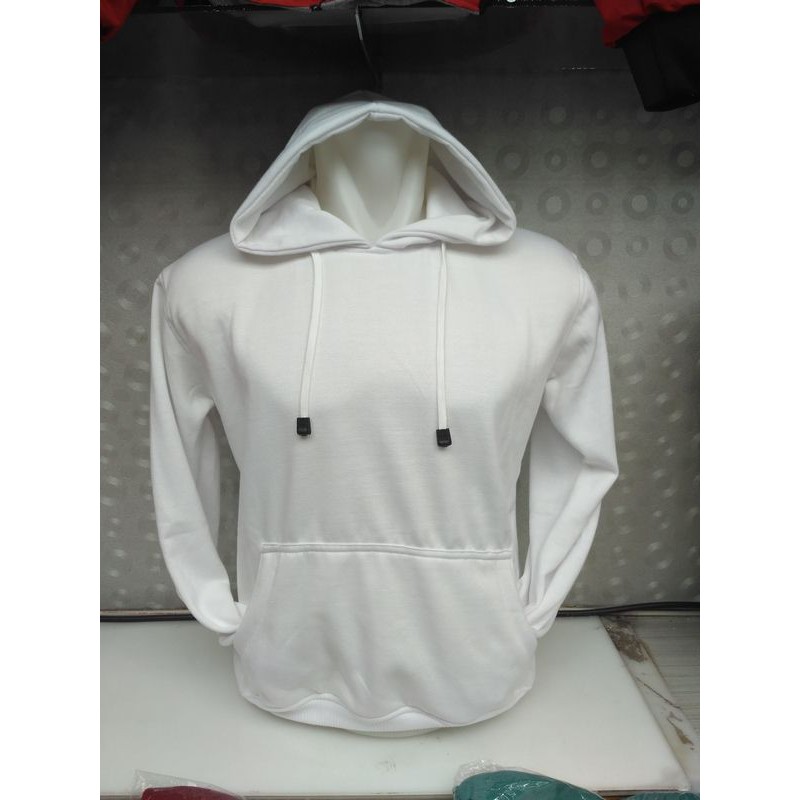 Detail Jaket Hoodie Putih Polos Nomer 47