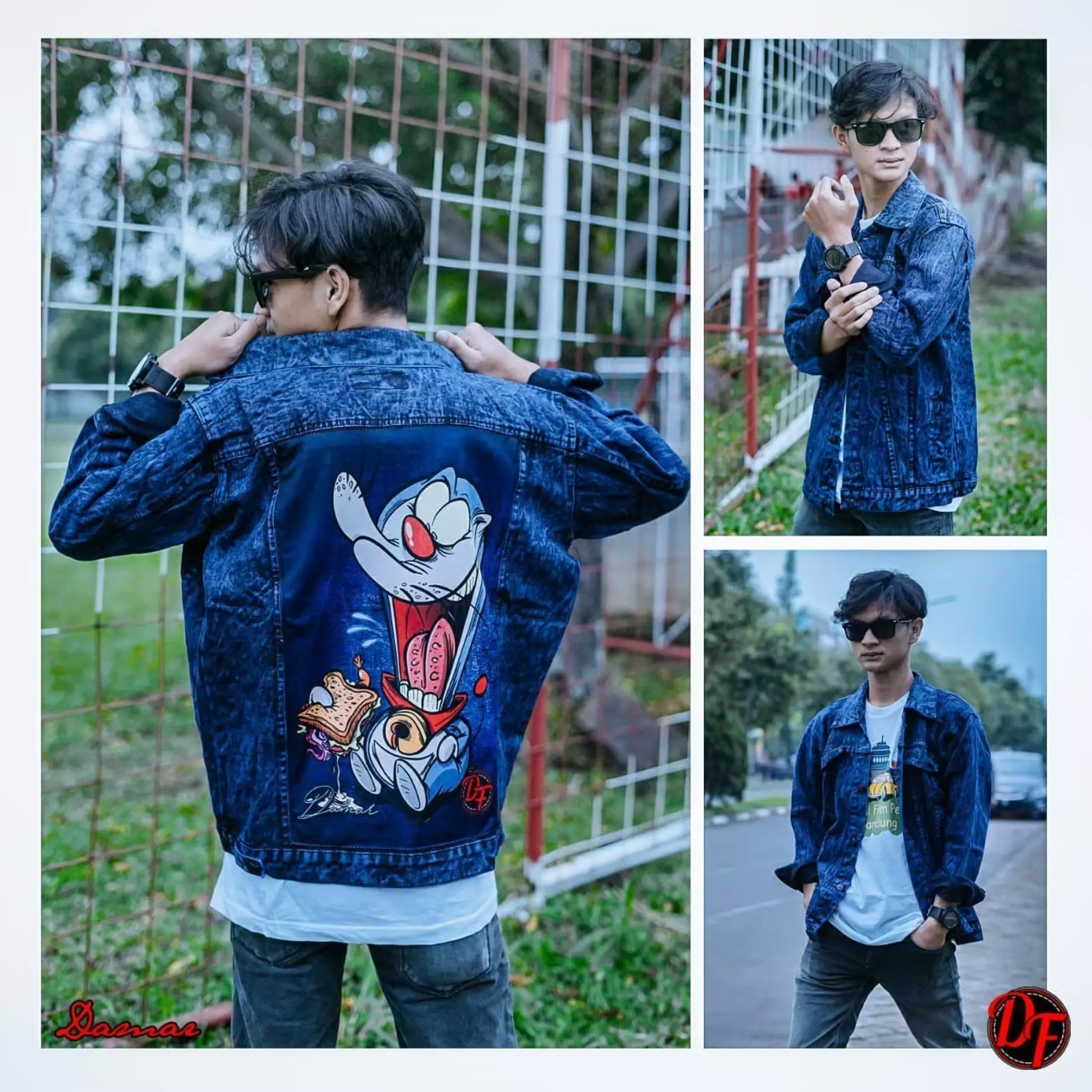 Detail Jaket Jeans Bergambar Keren Nomer 47