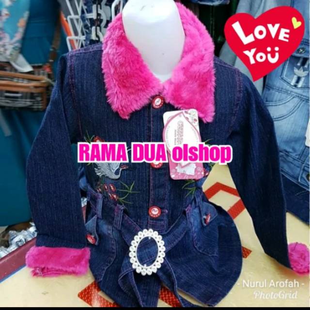 Detail Jaket Jeans Bulu Nomer 34