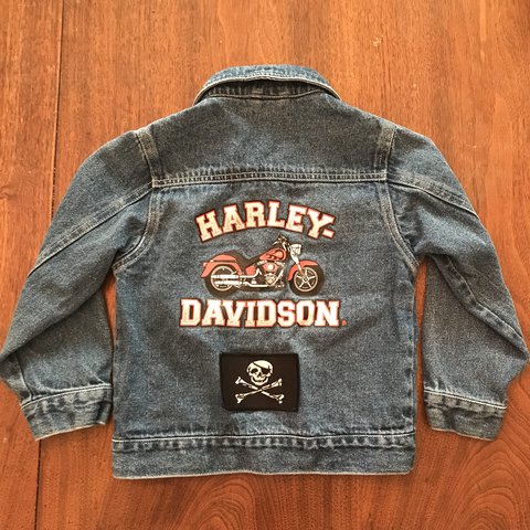 Detail Jaket Jeans Harley Davidson Nomer 12