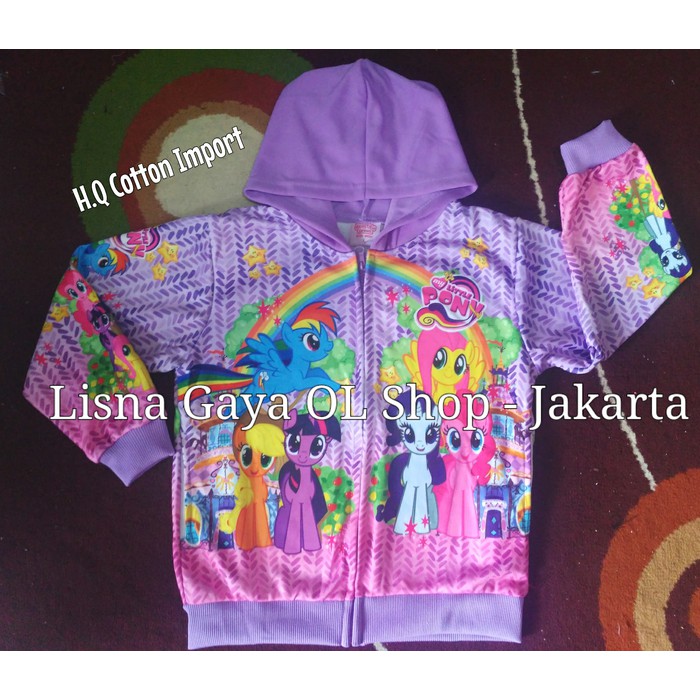 Detail Jaket Kuda Poni Nomer 16