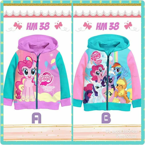 Detail Jaket Kuda Poni Nomer 23