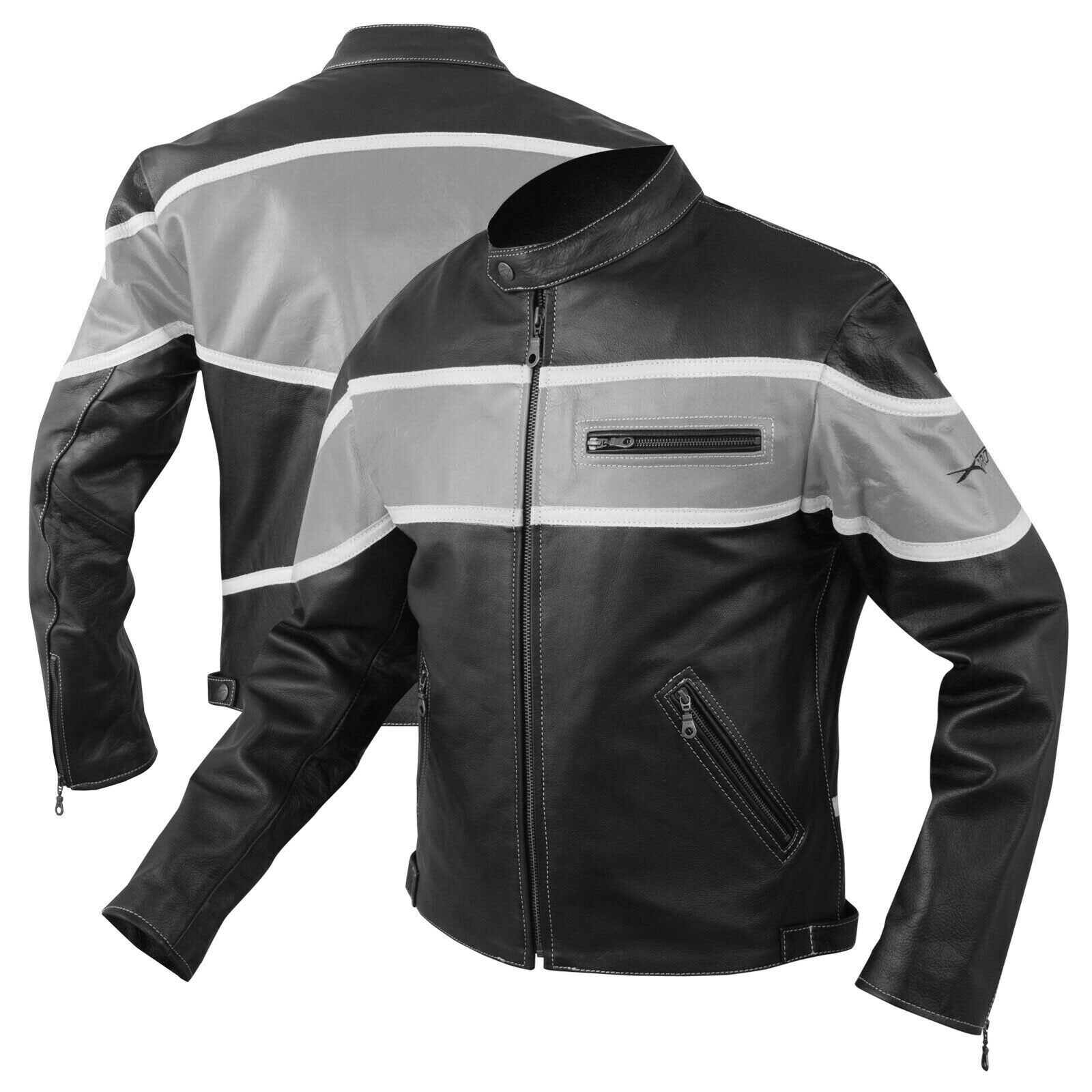 Detail Jaket Kulit Motor Balap Nomer 16