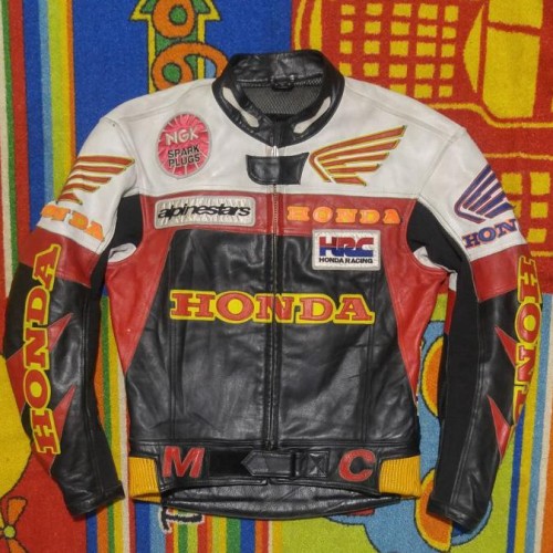 Detail Jaket Kulit Motor Balap Nomer 5