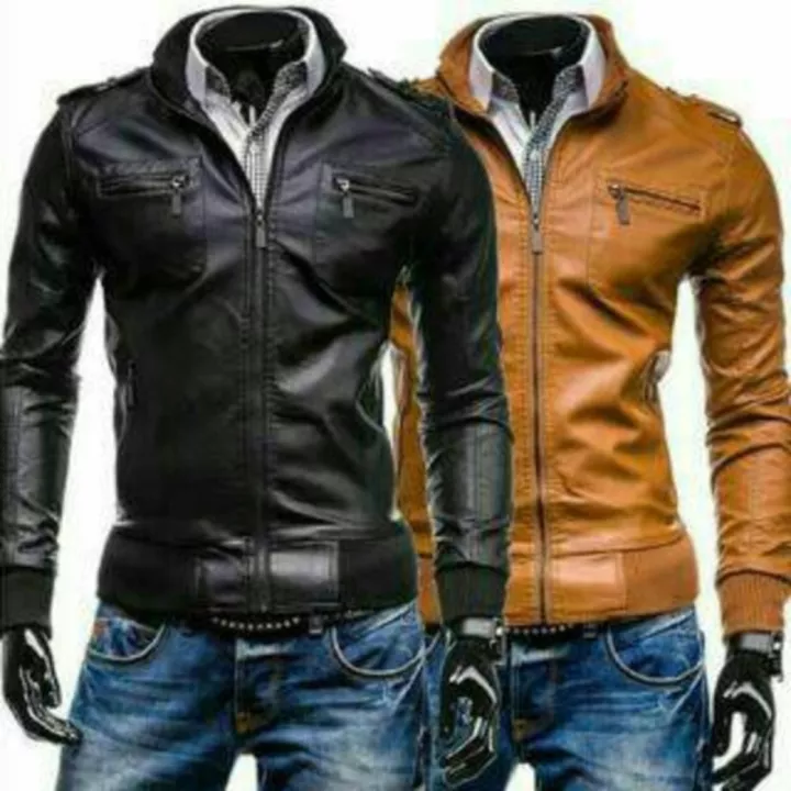 Detail Jaket Kulit Motor Sport Nomer 20