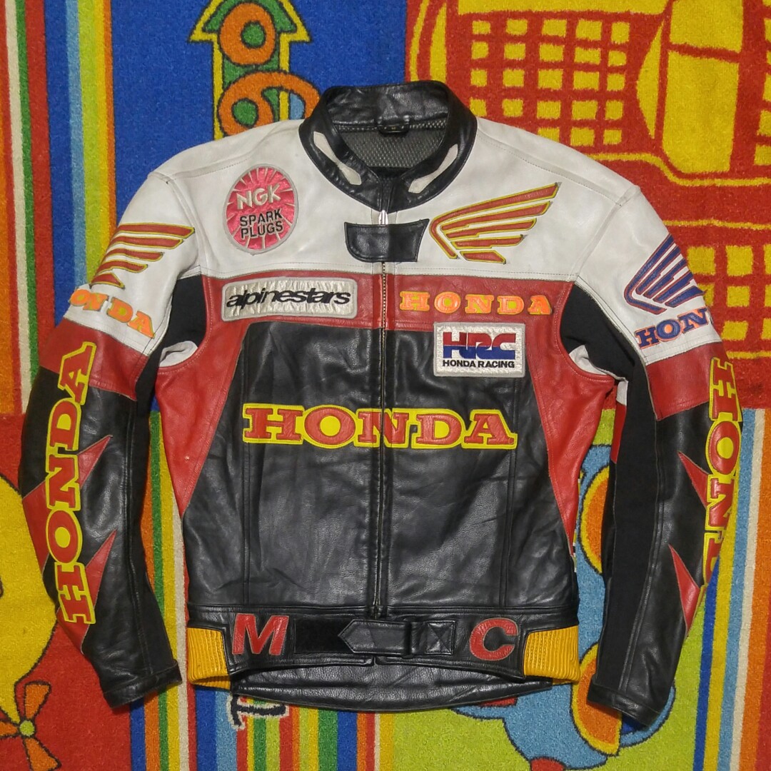 Detail Jaket Kulit Motor Sport Nomer 22