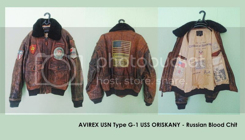 Detail Jaket Kulit Pilot Tempur Nomer 25